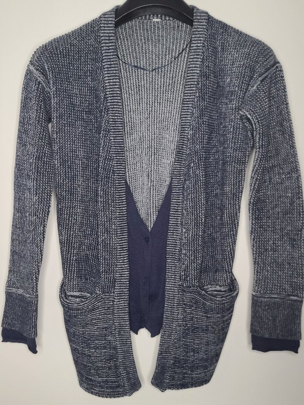 Lululemon Vestigan Heathered Inkwell Boolux Fabric Size 4